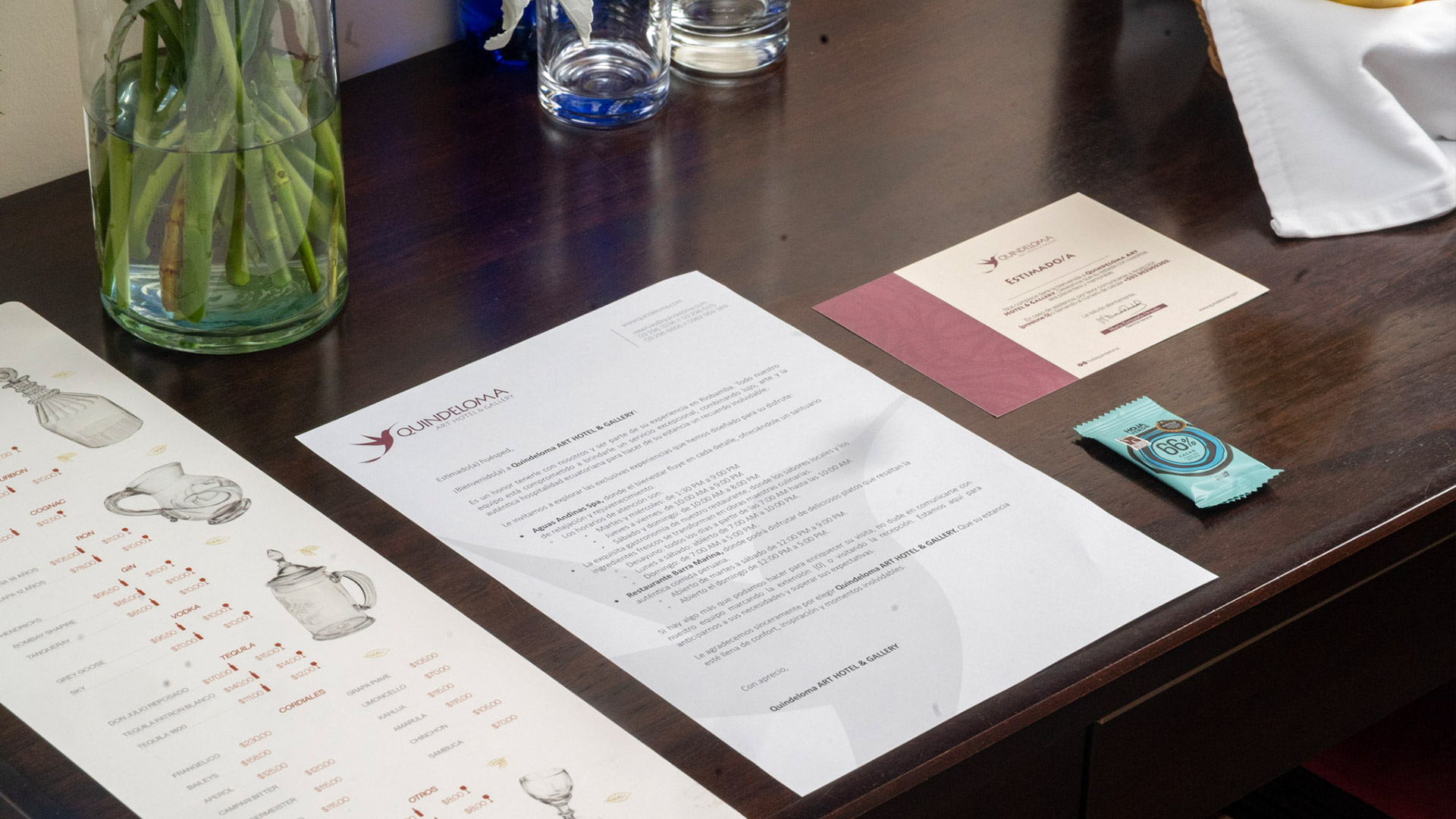 Habitación Amenities