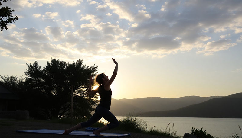 Descanso y reflexión: Clases de Yoga
